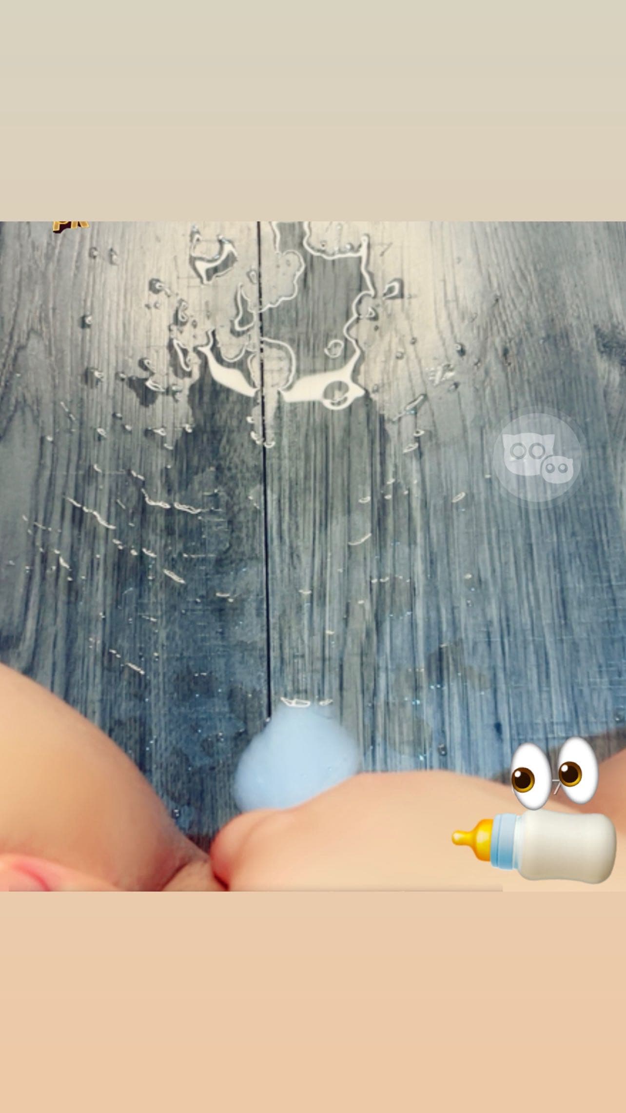 User did this💦🍼